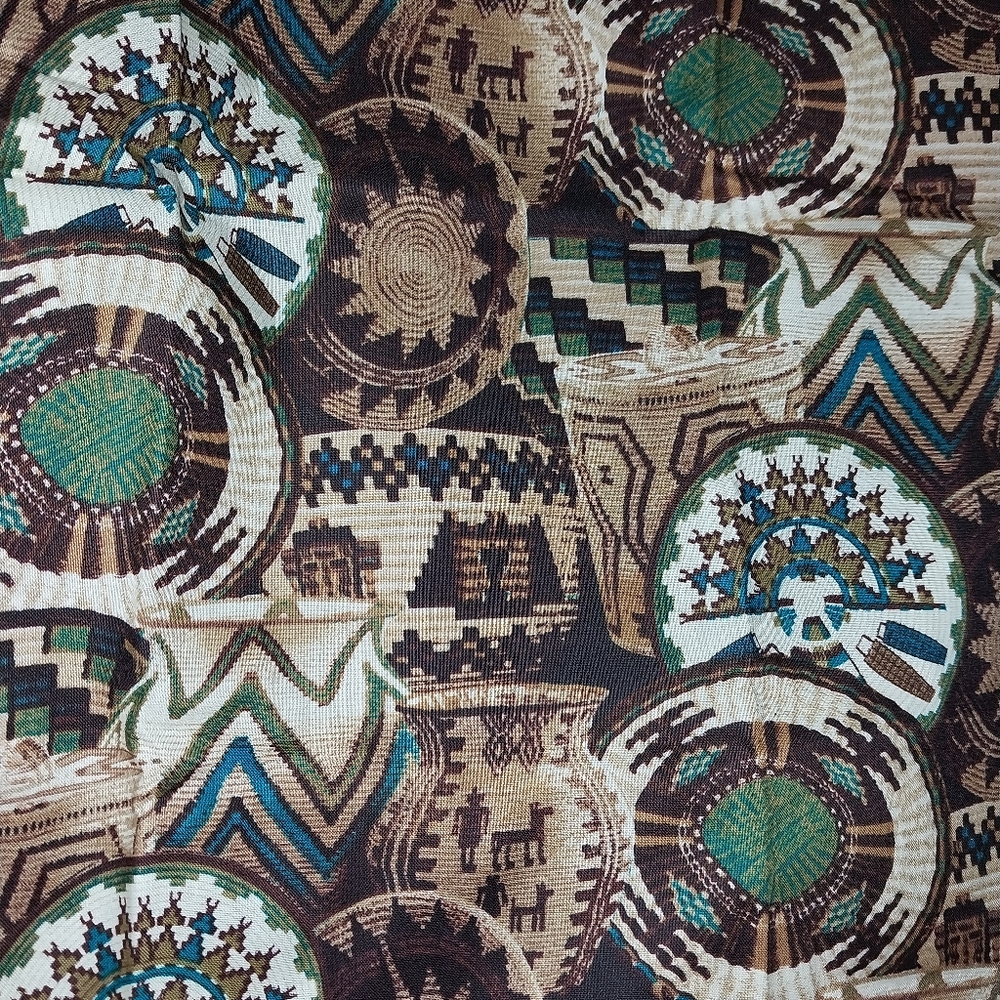 Southwest Pattern Fabric Quilt Craft Swatch